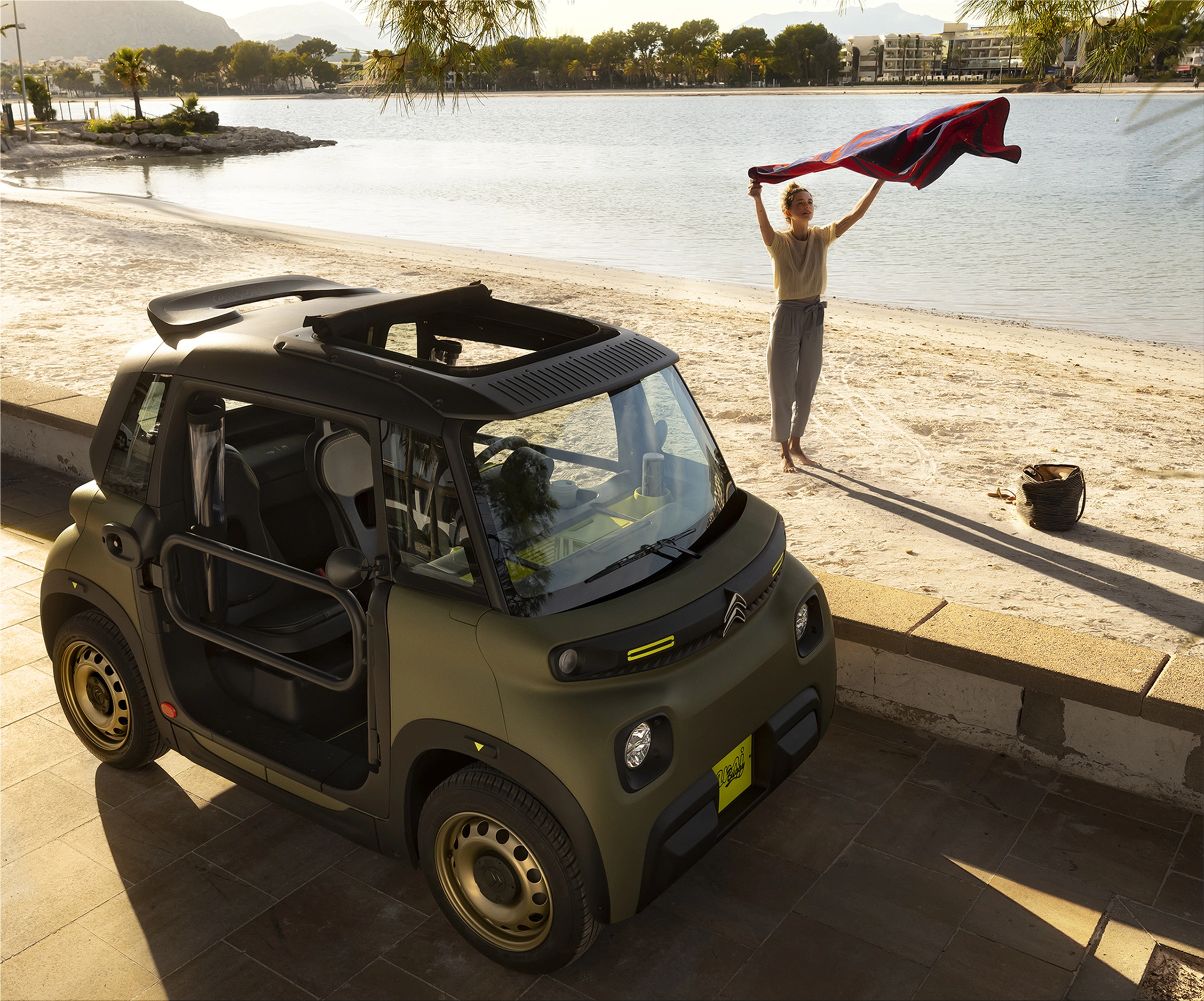 Citroën's tiny Ami electric car makes lovable micro-adventure buggy