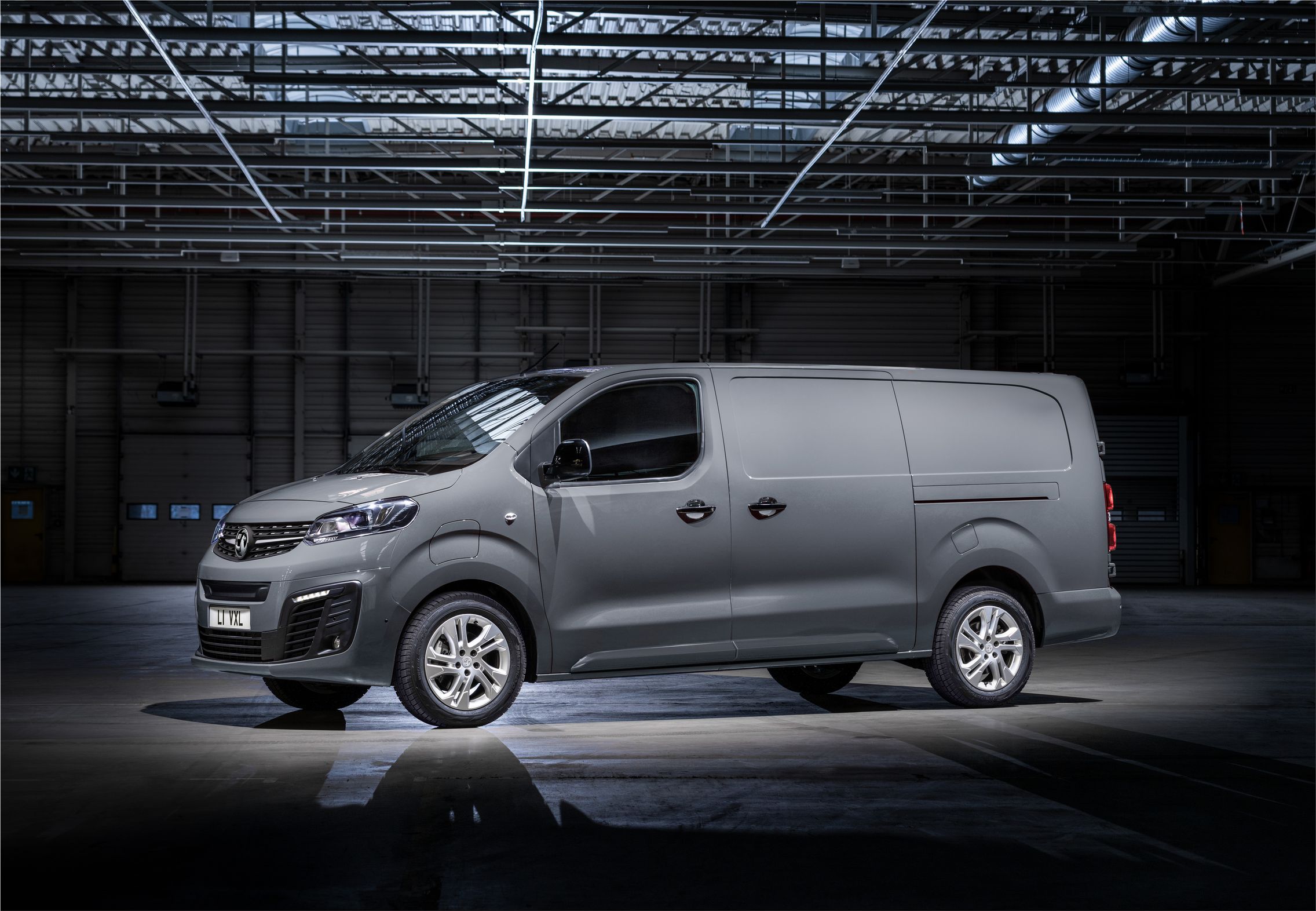 The Opel Vivaro-e electric van with a range of 330 kilometres