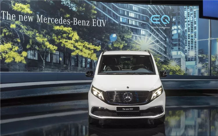 Mercedes-Benz EQV electric MPV