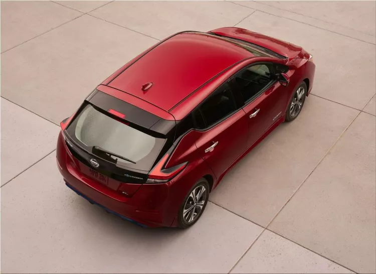 2018 Nissan Leaf electric car