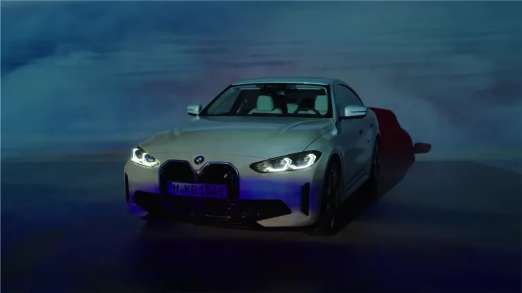 2021 BMW i4 electric car