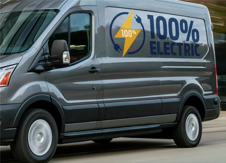 2022 Ford E-Transit electric van