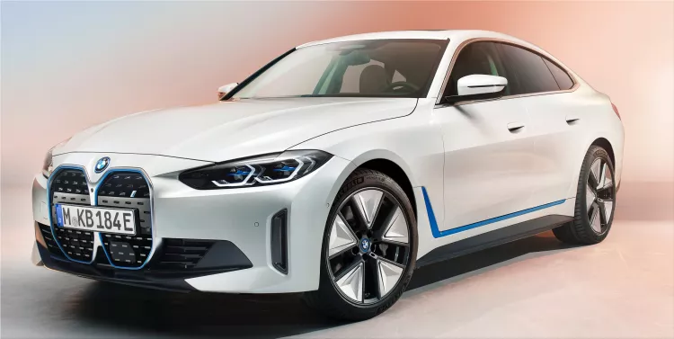 BMW i4 electric car