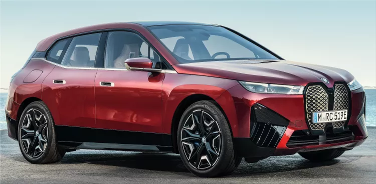 BMW iX all-electric SUV 2021