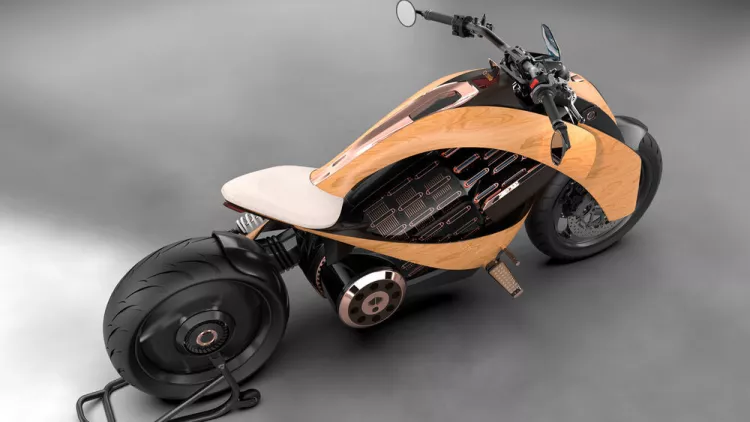 EV-1 electric motorcycle from Newron Motors