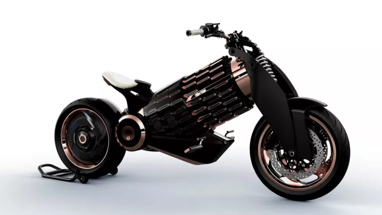 EV-1 electric motorcycle from Newron Motors