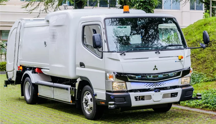 Fuso eCanter SensorCollect electric truck