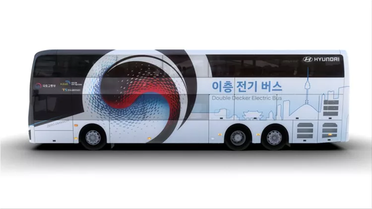 Hyundai Motor's double-decker electric bus