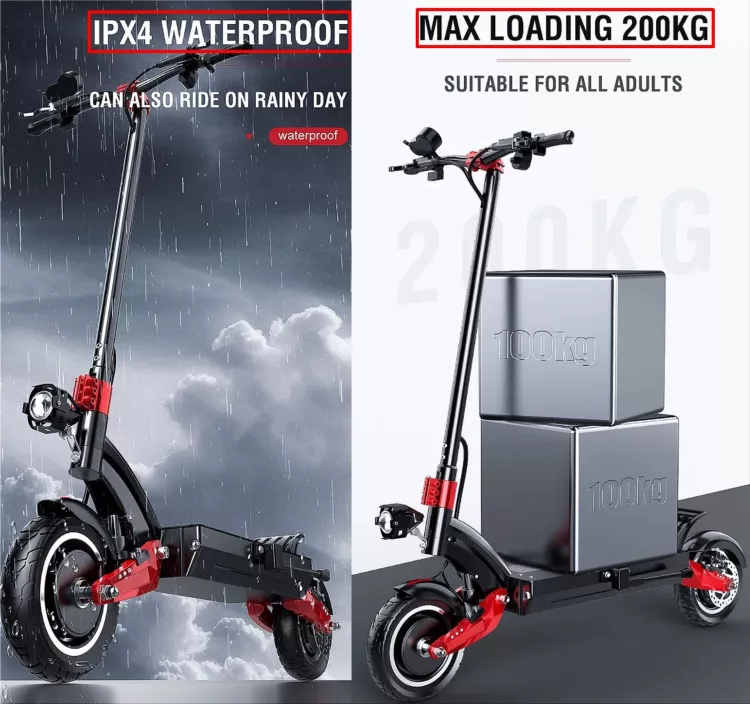 Janobike X10 folding electric scooter