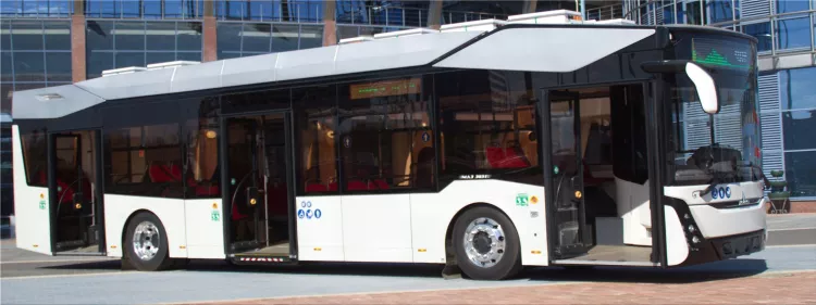 MAZ 303E10 electric bus