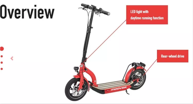 Moover Electric scooter