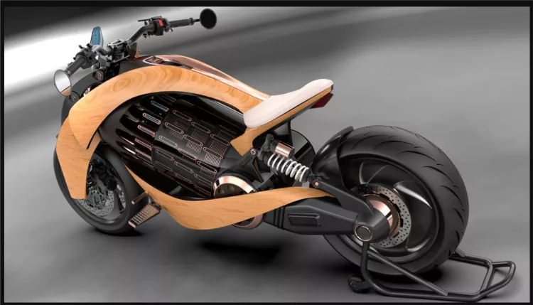 Newron Motors EV-1 electric motorcycle