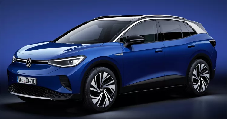Volkswagen ID 4 fully electric SUV 2021