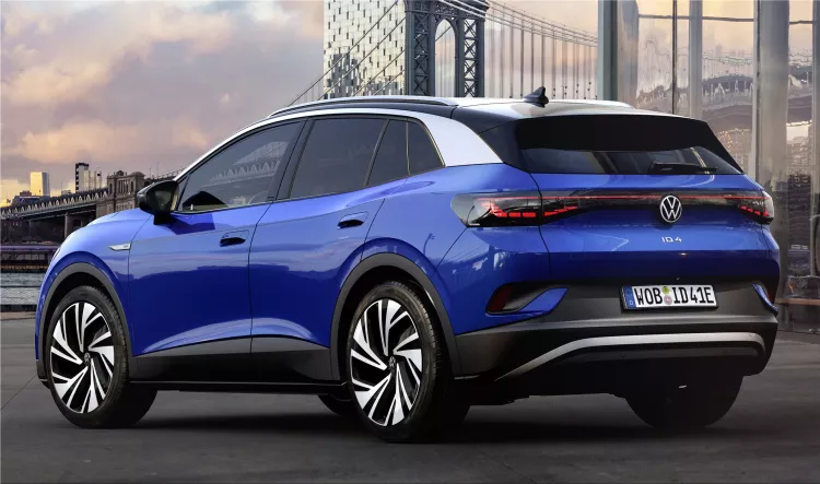 Volkswagen ID 4 fully electric SUV