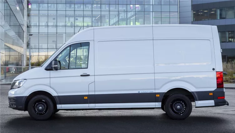 Volkswagen e-Crafter fully electric commercial vehicle