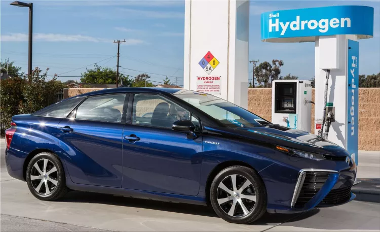 Toyota Mirai - fuel cell vehicles