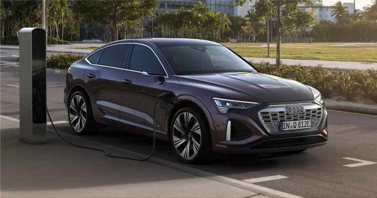The new Audi Q8 e-tron has a considerably improved driving range