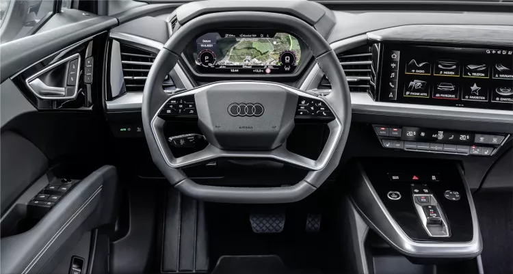 Audi Q4 e-tron electric car