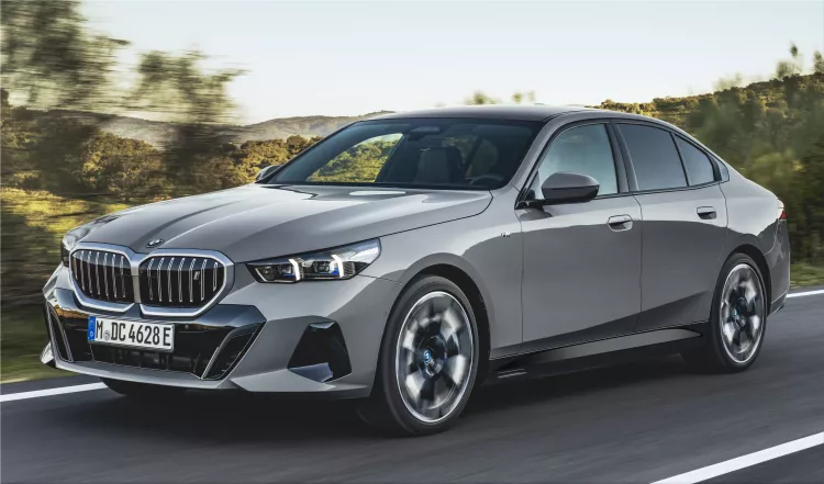 The BMW i5 Is Here to Challenge Tesla With Its Dynamic Design, Digital Features, and Electric Powertrain
