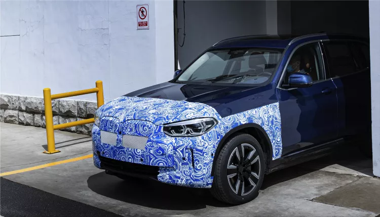 BMW iX3 fully electric SUV