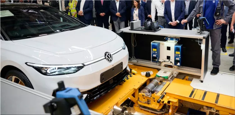 VW has started production of the ID.7 electric sedan