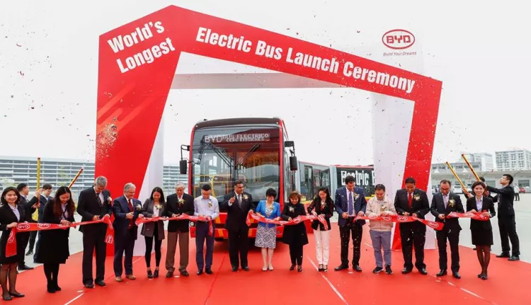 K12A, the longest electric bus in the world