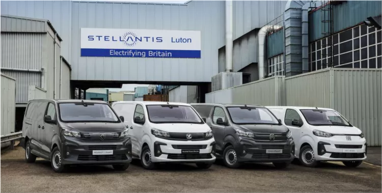 Stellantis to invest in Luton plant for electric van production