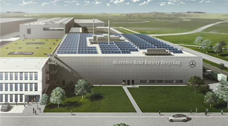 Mercedes-Benz is a leader in sustainable battery recycling