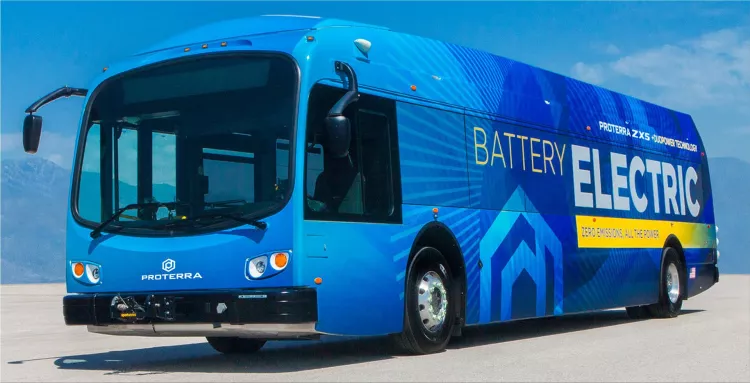 Proterra ZX5 battery-electric bus