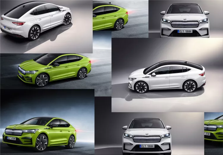 The new Skoda Enyaq Coupe iV embodies refined electric mobility