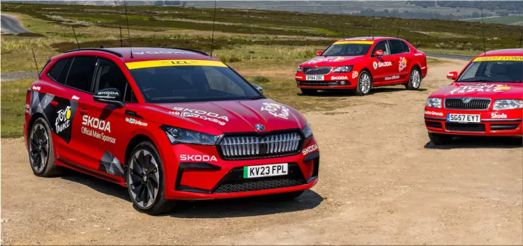 Skoda Enyaq iV: The All-Electric SUV that Leads the Way in the Tour de France