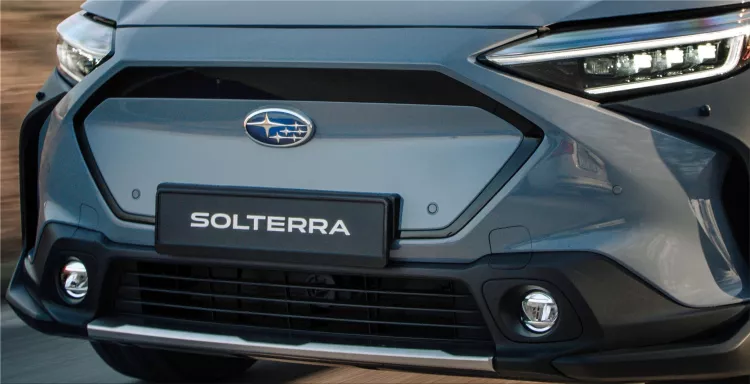 The new Subaru Solterra electric SUV