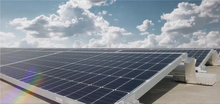 The largest rooftop solar power plant in Europe