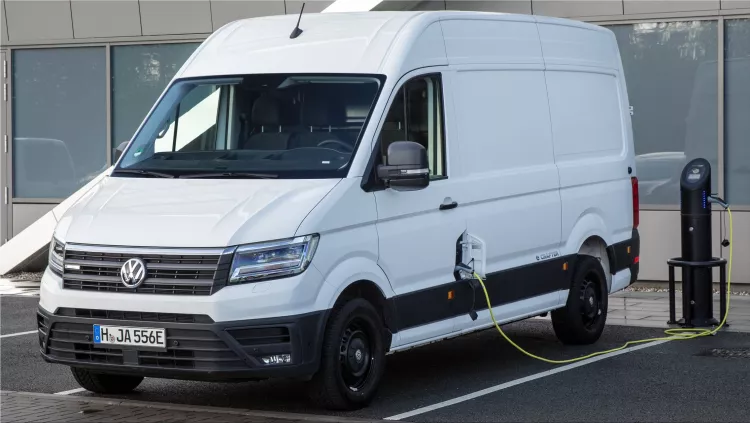 Volkswagen e-Crafter fully electric commercial vehicle