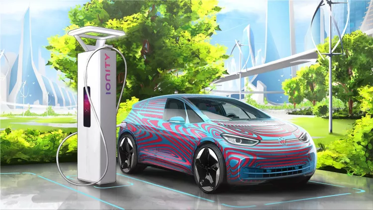 Volkswagen will install 36,000 charging stations for electric cars in Europe