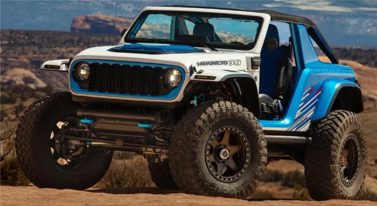 Jeep Wrangler Magneto 3.0 Concept: Pushing the Boundaries of 4x4 Electrification