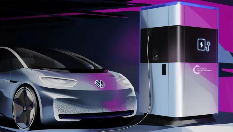 Volkswagen will install 4,000 electric car charging  stations