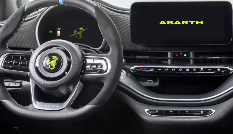 Abarth 500e electric sports car