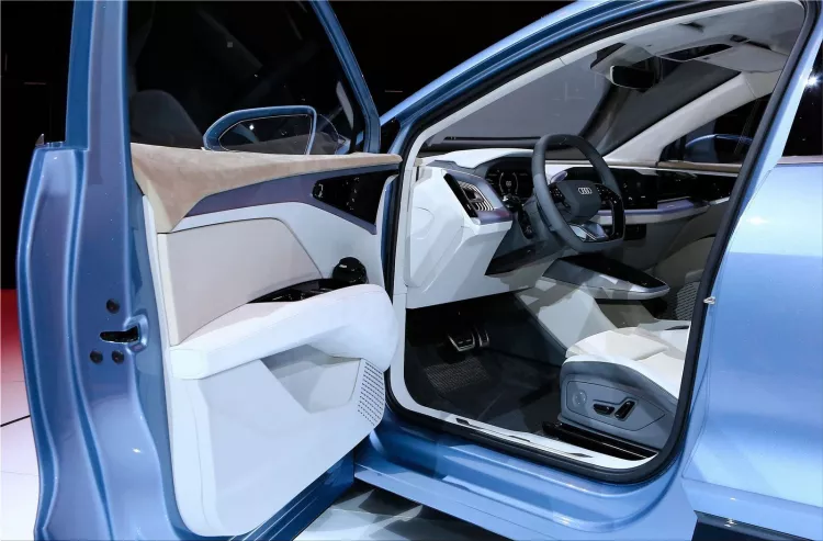 Audi Q4 e-tron electric SUV interior