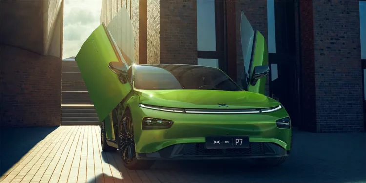 XPeng P7 Wing Limited Edition electric car