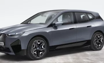 The new BMW iX xDrive50 electric SUV from 98,000 euros