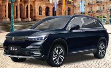 The new Elaris Beo electric SUV with 460 km of autonomy