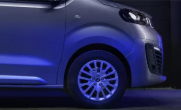 The new Fiat Scudo electric minivan