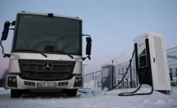 Mercedes-Benz eEconic at the Arctic Circle