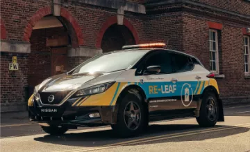 Nissan RE-LEAF disaster recovery electric vehicle
