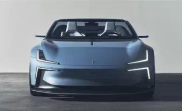The new Polestar O2 is a futuristic electric sports car