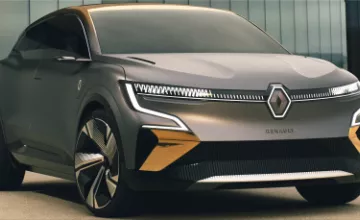 Renault Megane eVISION electric concept car
