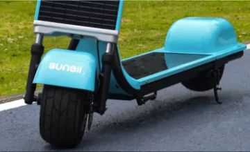 Solar Scooter S80: The first solar-powered scooter