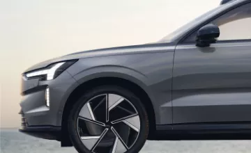 The new Volvo EX90 is an electric SUV with 7 seats and cutting-edge features