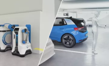 charging robot for electric vehicles